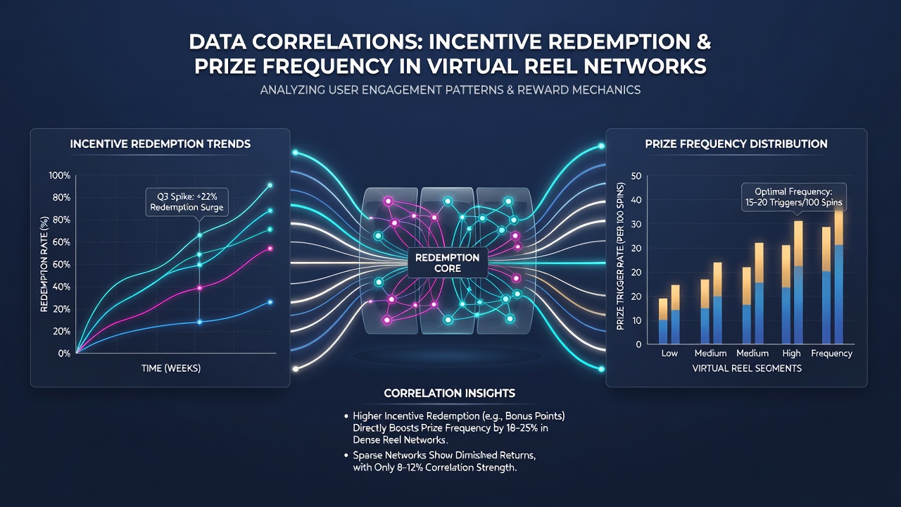 Detailed graphs illustrating statistical correlations in virtual reel prize outcomes