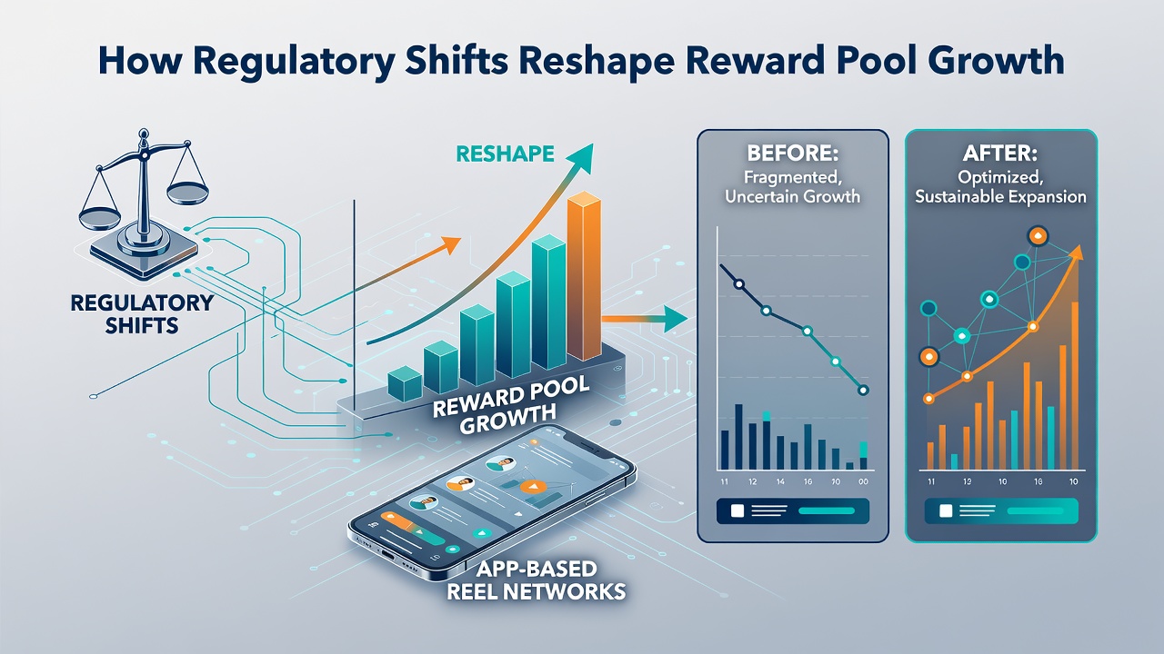 Data patterns in reward pool dynamics under new regulatory conditions