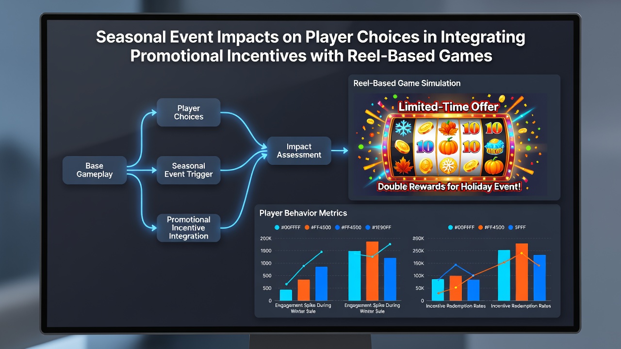 Analysis of seasonal promotion integration with reel games on portable devices